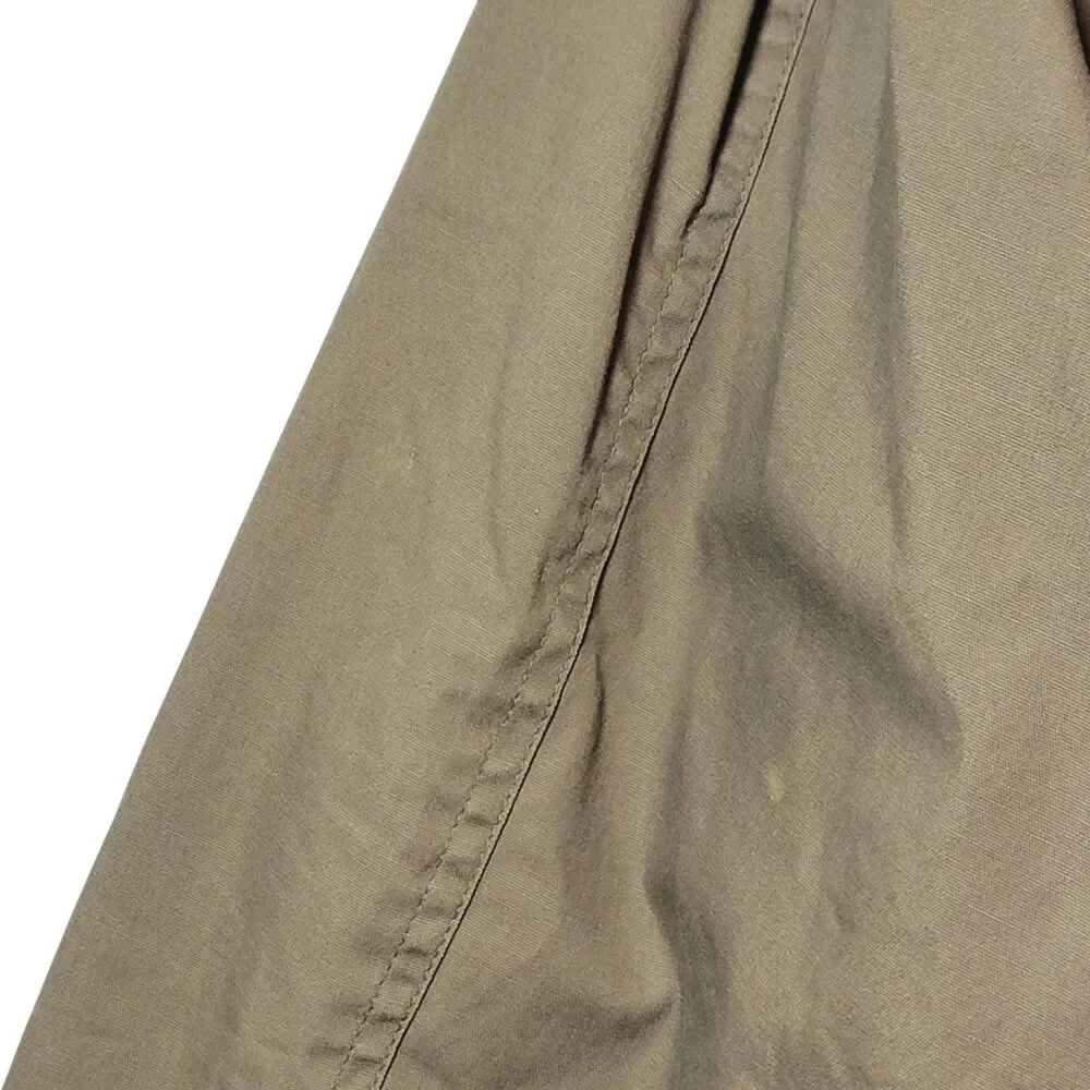 J. Crew Vintage Barn Jacket Tan Corduroy Collar Rugged Fall Canvas Coat L Tall